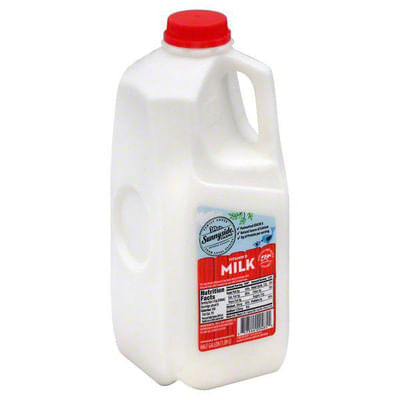 Sunnyside Farms Milk, Vitamin D, Half Gallon