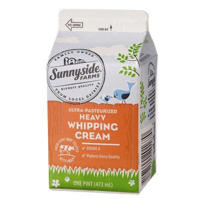 Sunnyside Farms Heavy Whipping Cream