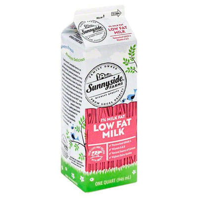Sunnyside Farms Light Milk 1%