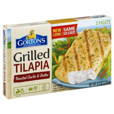 Gorton's Grilled  Roasted Garlic & Butter Tilapia Frozen