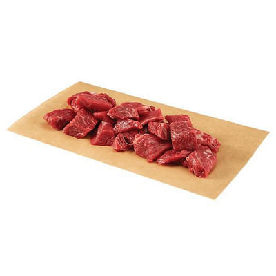 Natural Beef Stew Meat, No Antibiotics Ever (Avg. 1lb)